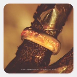 ADESIVO QUADRADO UM ANEL PARA GOVERNAR TODOS ELES™