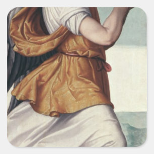 Adesivo Quadrado Um anjo