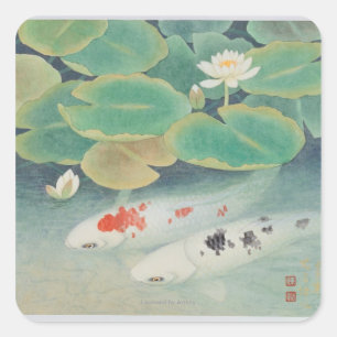 Adesivo Quadrado Um Casal em Lotus