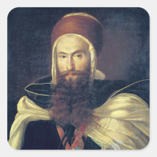 Adesivo Quadrado Um chefe árabe