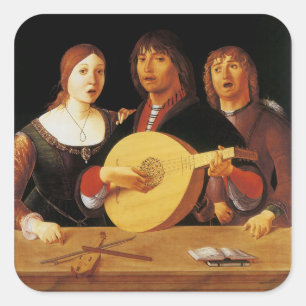 Adesivo Quadrado Um concerto