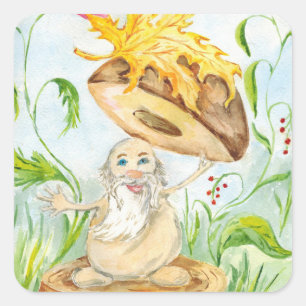 Adesivo Quadrado Um conjunto de autocolantes