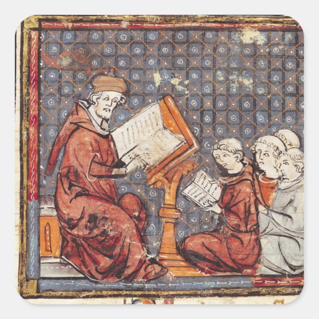 Adesivo Quadrado Um curso de Filósofo em Paris (Frente)