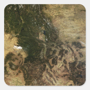 Adesivo Quadrado Um dia relativamente claro