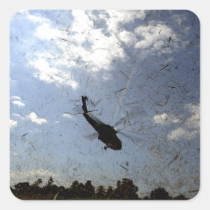 Adesivo Quadrado Um marinho HH-60 Seahawk dos E.U.