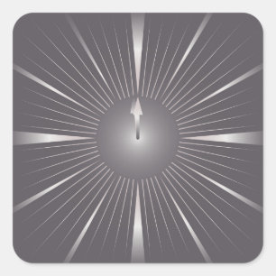 Adesivo Quadrado um minuto