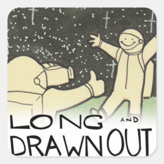 Adesivo Quadrado Um pequeno passo para o Homem?