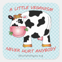 Um pequeno veganismo nunca machucou ninguém (Vaca)