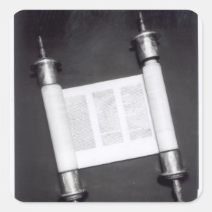 Adesivo Quadrado Um Percurso Hebraico