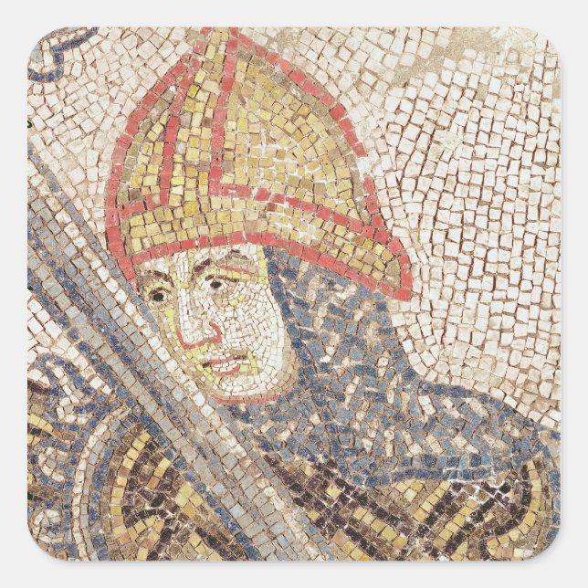 Adesivo Quadrado Um soldado com espada (Frente)