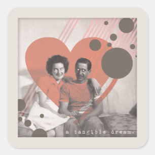 Adesivo Quadrado um sonho tangível