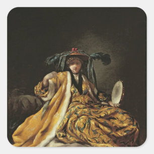 Adesivo Quadrado Um Sultana grego, 1748