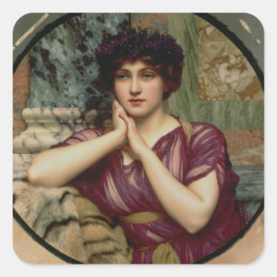 Adesivo Quadrado Uma Beleza clássica, 1901 (óleo em canvas)