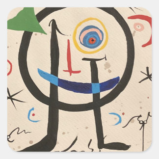 ADESIVO QUADRADO UMA CASA PARA MIRO