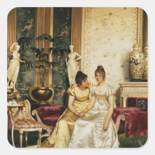 Adesivo Quadrado Uma Confiança Partilhada