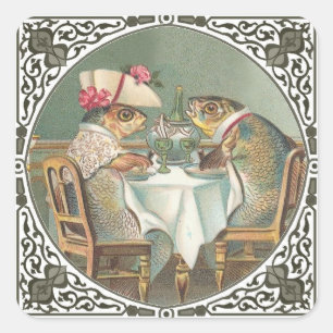 Adesivo Quadrado Uma data duvidoso