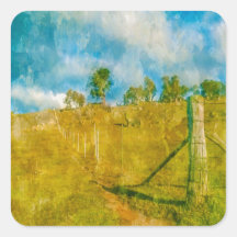 Uma paisagem pastoral mágica