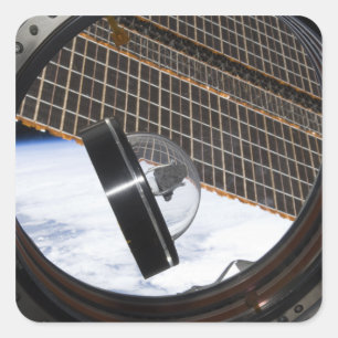 Adesivo Quadrado Uma rocha 2 da lua