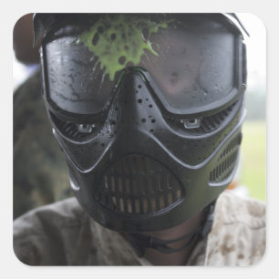 Adesivo Quadrado Uma rodada de pinball