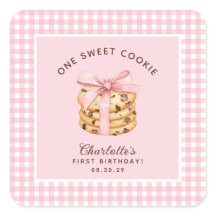 Uma Smart Cookie Girls Primeiro Aniversário