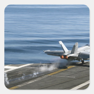 Adesivo Quadrado Uma Super Hornet F/A-18E