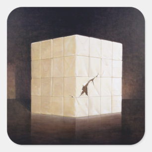 Adesivo Quadrado Uma Tonelada de Marijuana 2004