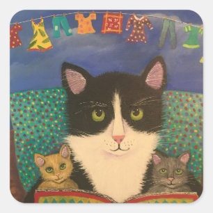 Adesivo Quadrado Uma Vez