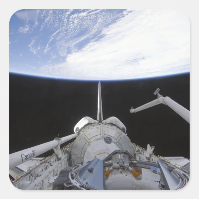 Adesivo Quadrado Uma visualização parcial do nó Tranquilidade (Frente)