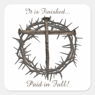 ADESIVO QUADRADO UNHAS PÁSCOAS E COR DO CRISTO