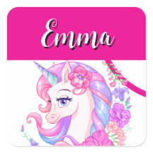 unicórnio & personalize seu nome 