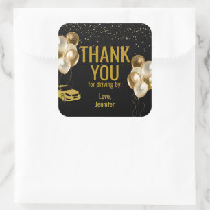 Adesivo Quadrado Unidade por Festa de aniversário