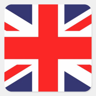 Adesivo Quadrado Union Jack