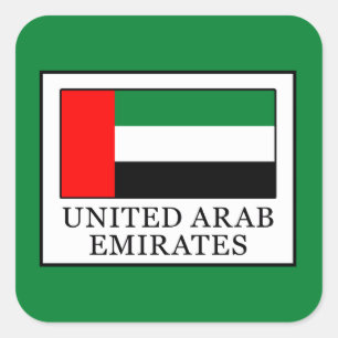 Adesivo Quadrado United Arab Emirates
