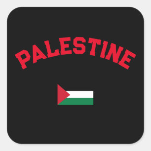 Adesivo Quadrado Universidade do Estado da Palestina da Varsity