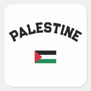 Adesivo Quadrado Universidade do Estado da Palestina da Varsity