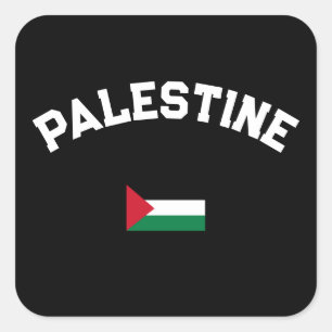 Adesivo Quadrado Universidade do Estado da Palestina da Varsity