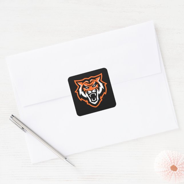 Adesivo Quadrado Universidade Estadual de Idaho Bengals Spirit Desi (Envelope)