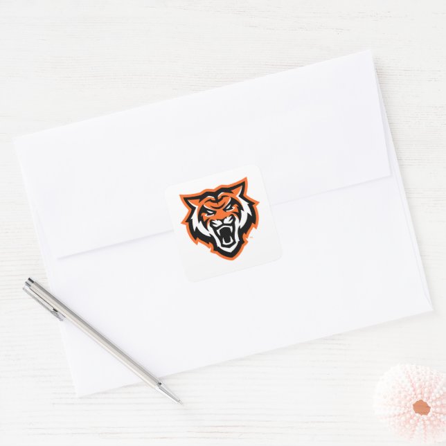 Adesivo Quadrado Universidade Estadual de Idaho Bengals Spirit Desi (Envelope)
