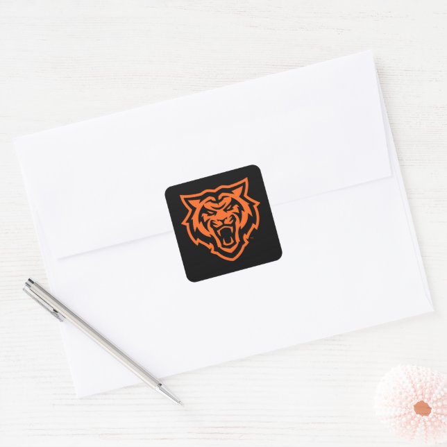 Adesivo Quadrado Universidade Estadual de Idaho Bengals Spirit Desi (Envelope)