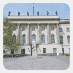 Adesivo Quadrado Universidade Humboldt em Berlim