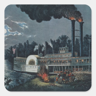 Adesivo Quadrado Up de Wooding no Mississippi