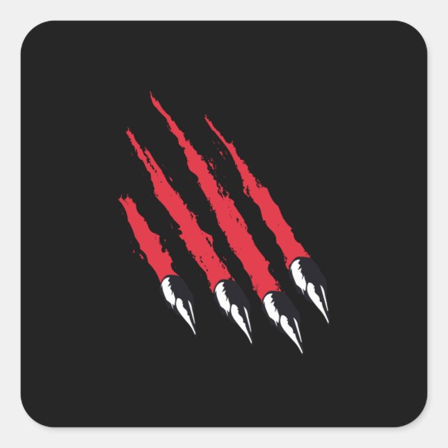 Adesivo Quadrado Urso (Frente)