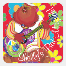 Urso de Flor de Hippie do Bat Mitzvah, Bar BM