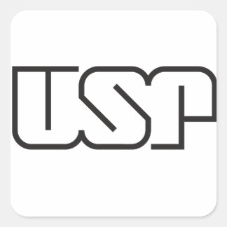 Adesivo Quadrado USP (Logotipo)