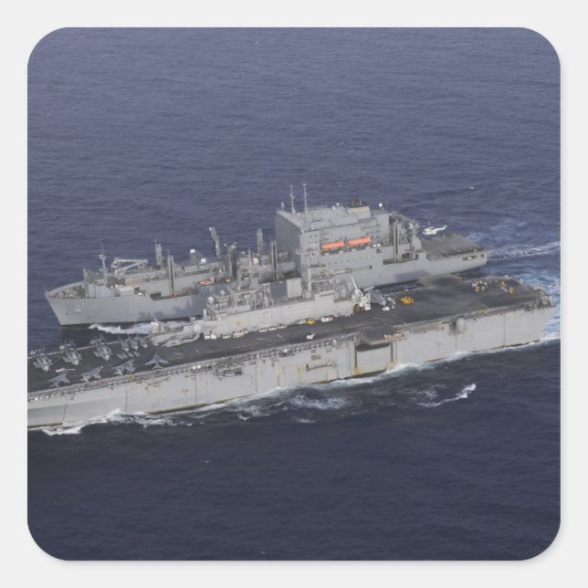 Adesivo Quadrado USS Kearsarge (Frente)