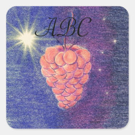 Adesivo Quadrado Uvas Equinox de outono