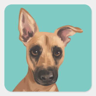 Adesivo Quadrado Vaden Jones Stickers