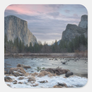 Adesivo Quadrado Vale de Yosemite