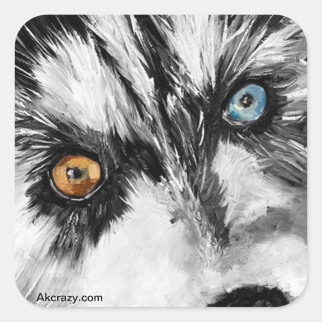 Adesivo Quadrado Vamos Executar vinheta quadrada B&W (Frente)