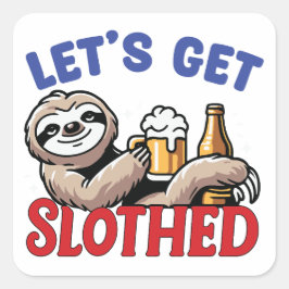 Adesivo Quadrado Vamos ficar lothed